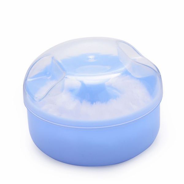 

sponge case powder comfortable face infant puff box talcum body baby