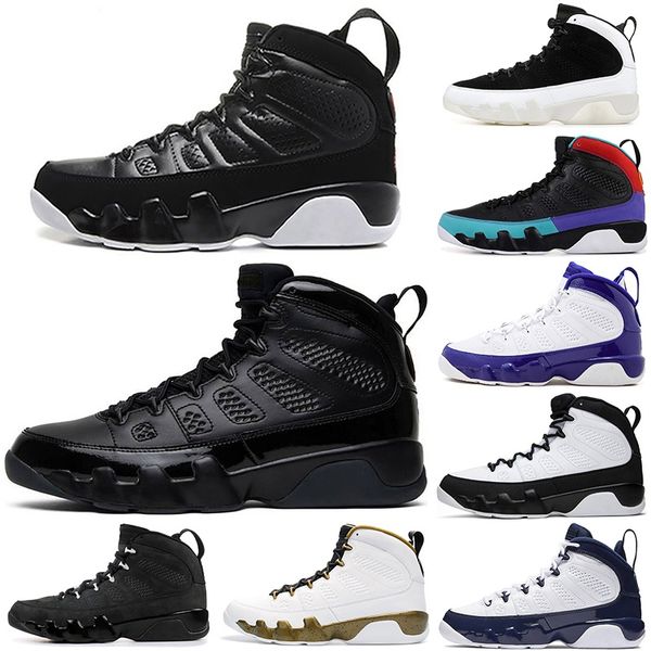 

basketball shoes 9 9s dream it do it black white unc lakers pe og space jam mens athletic sports sneakers 7-12