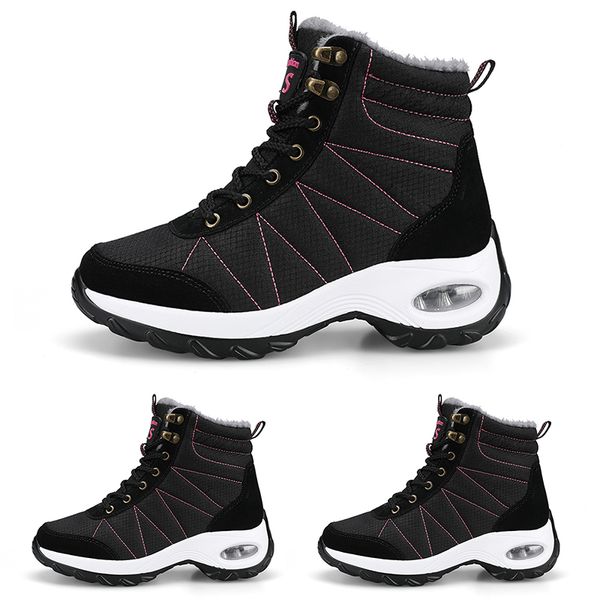 

2020 red warm burgundy winter pattern snow beige white black girl lady sister boots women sneakers boot trainers outdoor walking shoes