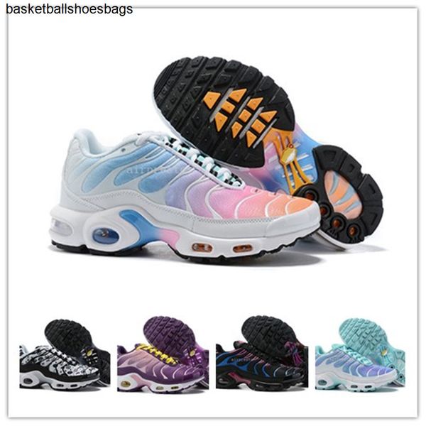 

women tn plus se 2020 designer running shoes triple black white pink woman des chaussures trainer zapato sports sneakers size 36-40