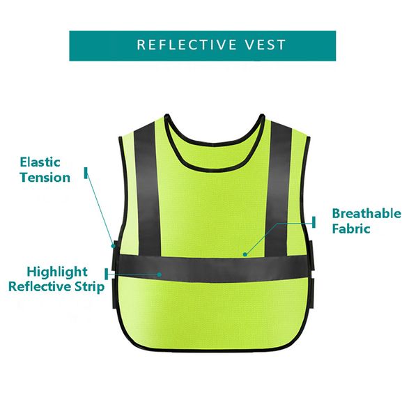 2020 High Visibility Workwear Safety Vest Logo Printing Workwear