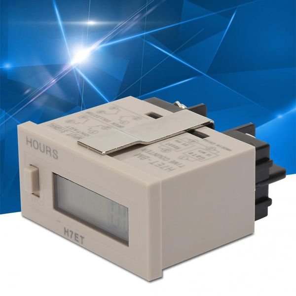 

h7et-bm without voltage digital electrical counter totalizer with 6-digit lcd display digital counter