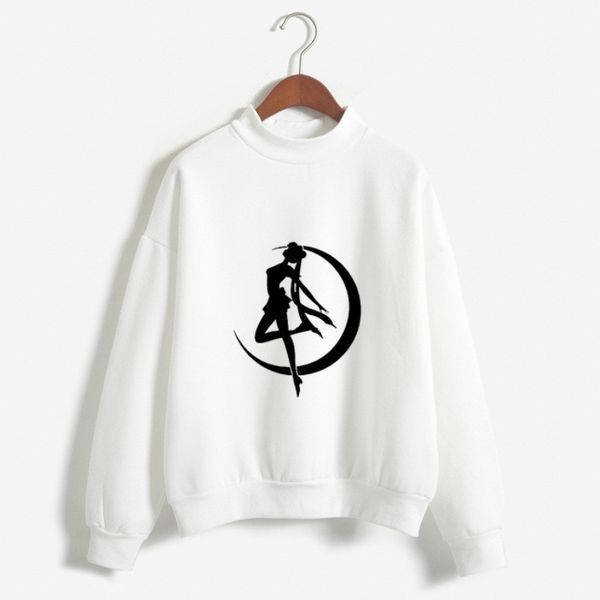 

women hoodies dancer girl print candy color sky-blue pink khaki gray white joker sweet girl's autumn pullover o-neck hoodie, Black