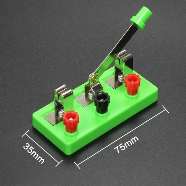 Physikalische elektrische Experimentelle Ausrüstung mit Messer, Doppelschalter, einzelner Torschalter, intellektuelle Wissenschaft, Lehrlaborbedarf