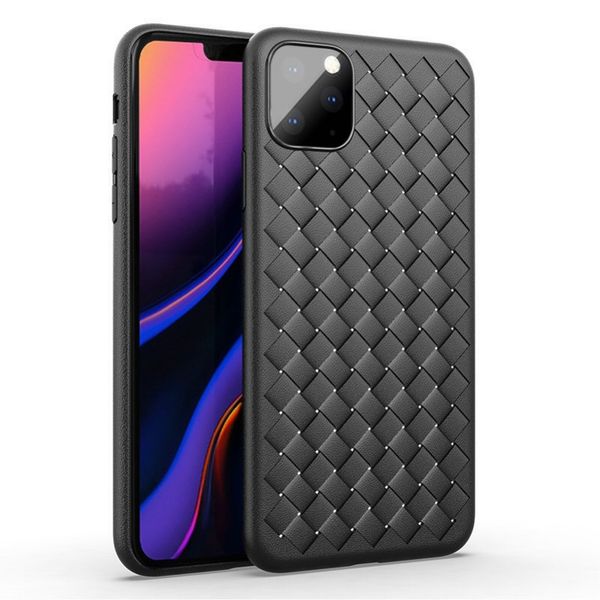 

для iphone 11 случая престижного конструктора сетки ткачества крышка мягкой тонкий защитной оболочки для айфона 11 про й хз макс 8 7