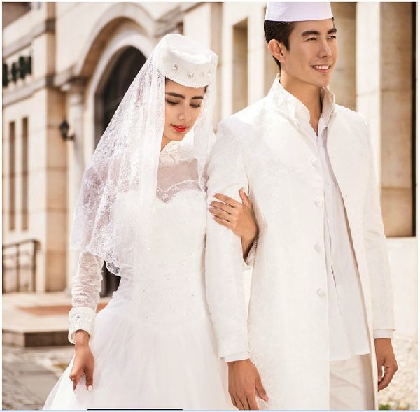 

мусульманин размер платья groom - заказной, Black;gray