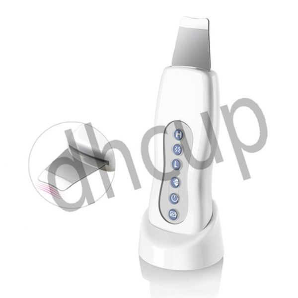 

ultrasonic face cleaner skin scrubber ultrasound vibration massager ultrasound peeling clean tone lift scrubber