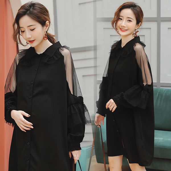 

patchwork maternity dress casual pregnancy clothes for p shoots pgraphy dresses for pregnant women summer clothing, White