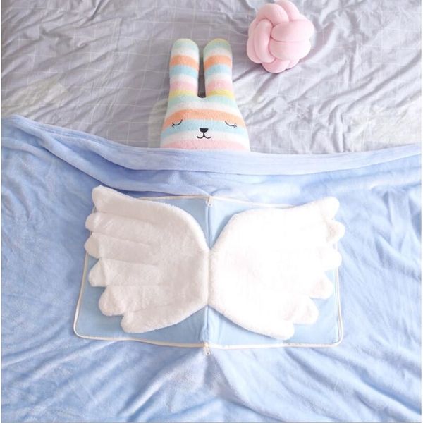 Baby Blanket Newborn Swaddle Wrap Blankets Angel Wings Toddler