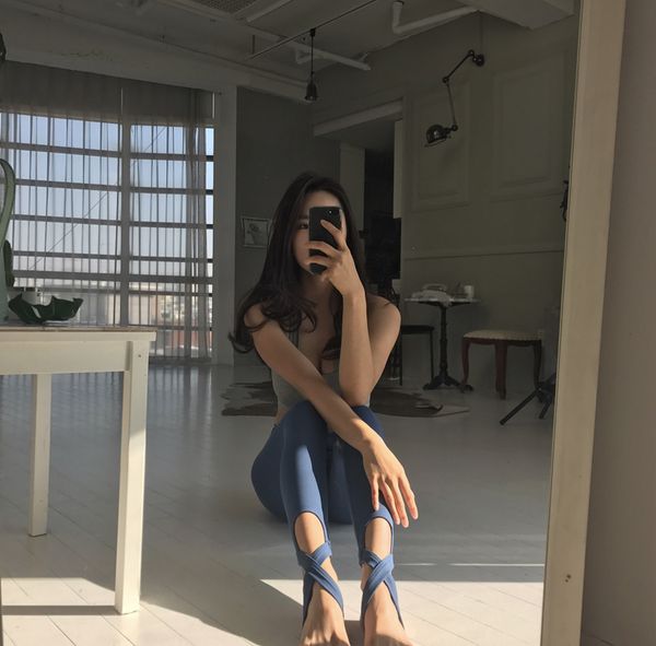 

brand woman crossing bandage bodybuilding dance elastic force nine part pants seven part pants run jump do pants, Black;blue