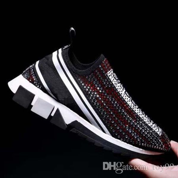 

with box sneaker casual shoes trainers fashion sports shoes trainers shoes for dhl by toy99 d1705 1-10, Black;red
