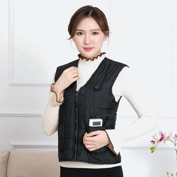 

heating electric vest usb charging heated vest cold-proof washable clothes warm winter essential perfect gift for family /ffy