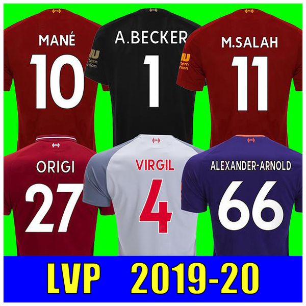 

Lvp men football jer ey 18 19 20 thailand occer jer ey 2018 2019 2020 football hirt cami a de futebol maillot de foot