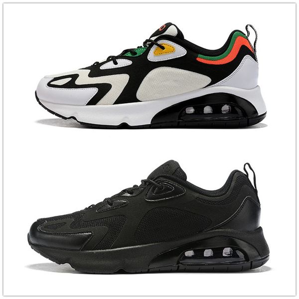 

2019 new 200 mens running shoes royal pulse black white half palm air cushion designer sneakers us5.5-11