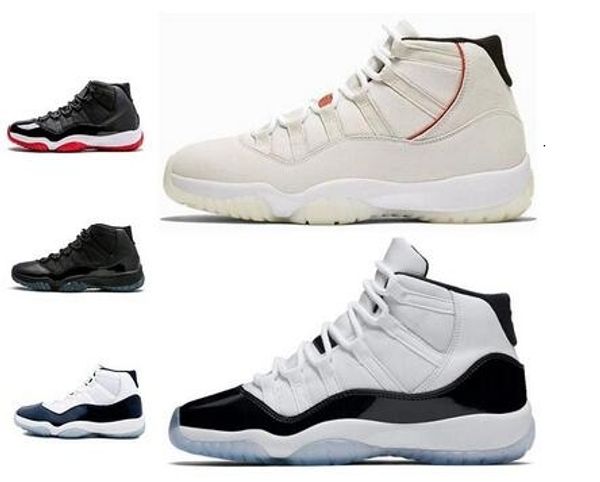 

11s мужчины баскетбольная обувь конкорд номер 45 23 платиновый оттенок выпускного вечера ночь разводят 11 menstrainers женские спортивные кр