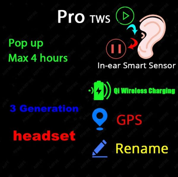 

Новые 3ND GPS поколения переименованы беспроводная зарядка с Smart Sensor Bluetooth гарнитуры
