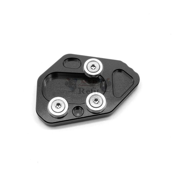 

motorcycle kickstand foot side stand extension pad support plate for f800gt 2013-2015 f800r 10-16 hp2 08-10 r1200s 06-08