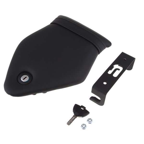 

black leather rear passenger seat with lock key for 09-up bmw s1000rr 10-14