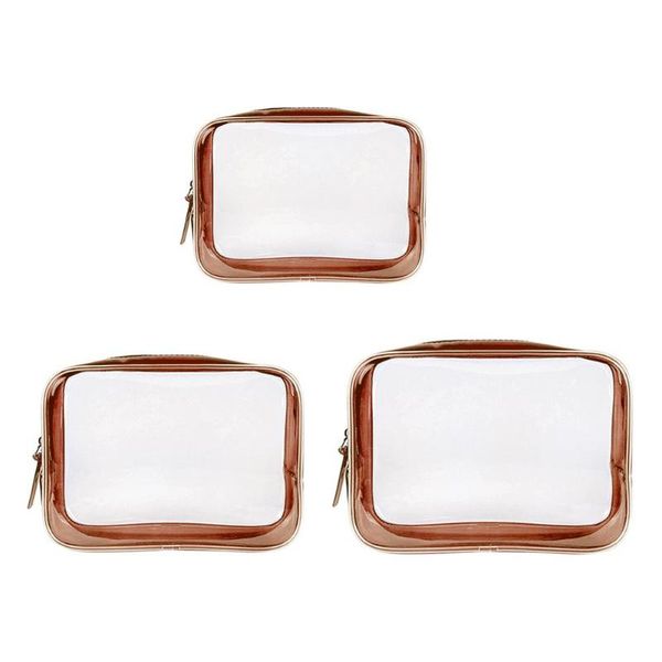 

waterproof women pvc cosmetics bag transparent travel makeup bags ladies pouch women organizer storage pouch toiletry wash bags