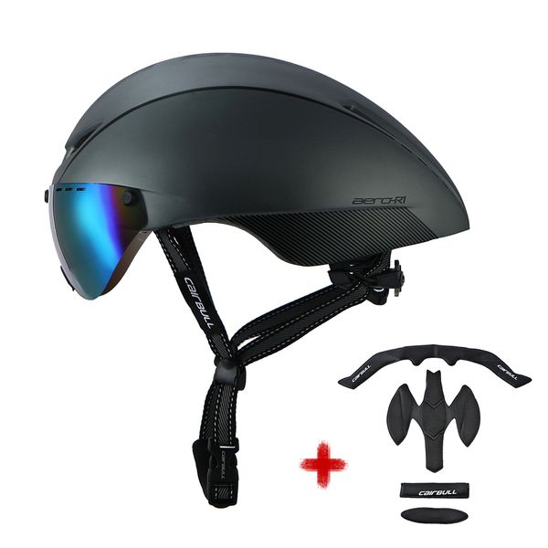 

cairbull integrally-molded mountain bike helmet + 4 air vents cycling helmet mtb road bike safe cap men women bicycle