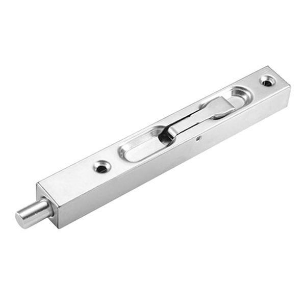 

stainless steel door flush security slide door guard latch lock