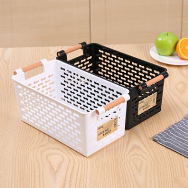 

plastic storage basket organizing storage basket bathroom deskcosmetics kitchen box bath kitchen