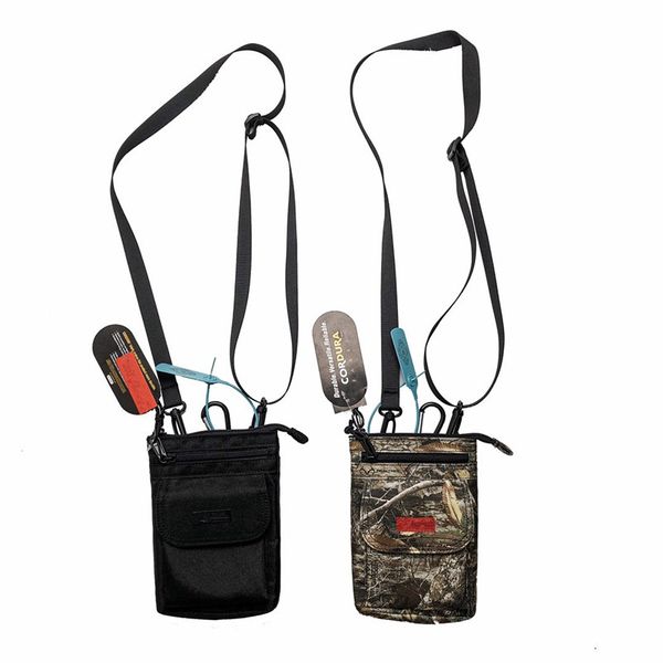 

19fw shoulder bag cross body hip inclined shoulder bag multifunctional detachable mobile phone bag single-shoulder bags men women two color