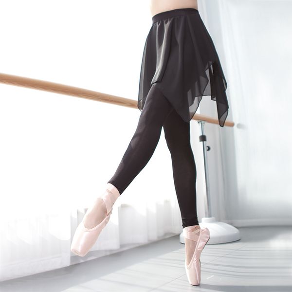 

new latin dance pants female trousers slim body dance practice clothes square clothes yoga pants skirt, Black;red