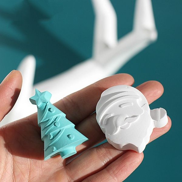 

christmas tree& santa clausornaments car vents perfume clip air freshener christmas automobile interior fragrance decoration