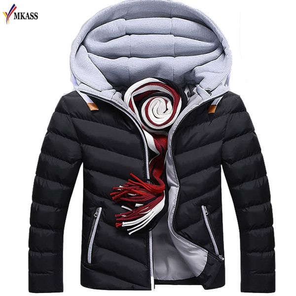 

2017 mens winter parkas casual hooded coats men outerwear thick cotton men winter jacket brand casaco masculino plus size 4xl, Tan;black