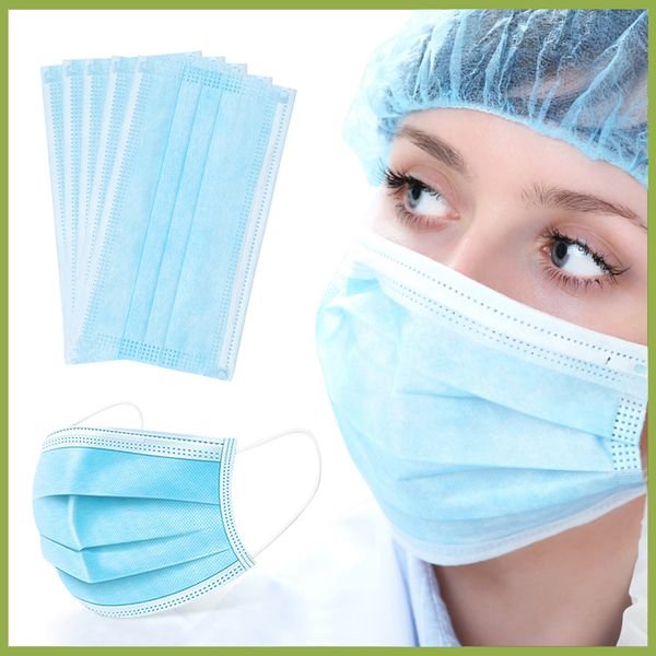 

лучшие 3 слоя одноразовые маски антипылевой туман рот муфель mascherine антибактериальные маски для лица дышащая крышка рта онлайн