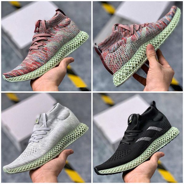

mens kith consortium runner mid 4d running shoes for kids men aspen sports shoe man print sock boots male sport boot men's sneakers tra, Black