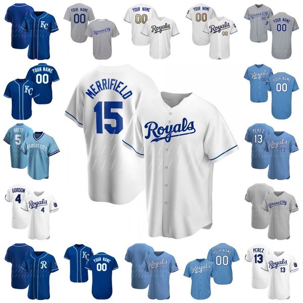 

2020 kansas city jersey brad keller cam gallagher brett phillips bubba starling cheslor cuthbert eric skoglund eric hosmer jersey, Blue;black