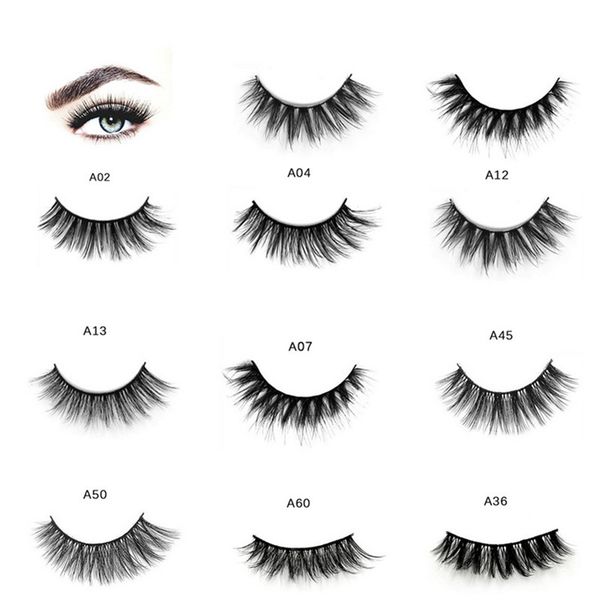 

3 pairs 3d false eyelashes reusable handmade fake eyelashes for natural look with thick false lashes lasting extension makeup