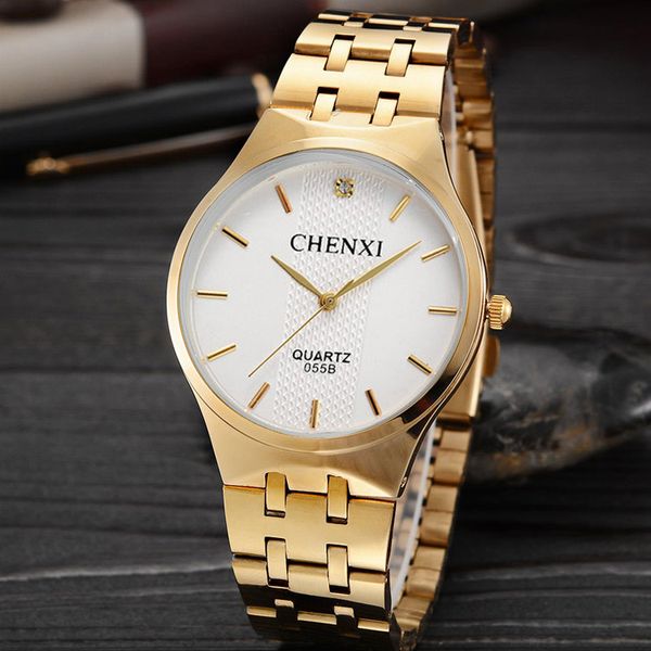 

ultrathin gold watch women watches golden wristwatch stainless steel ladies wrist watch for women female clock hour, Slivery;brown