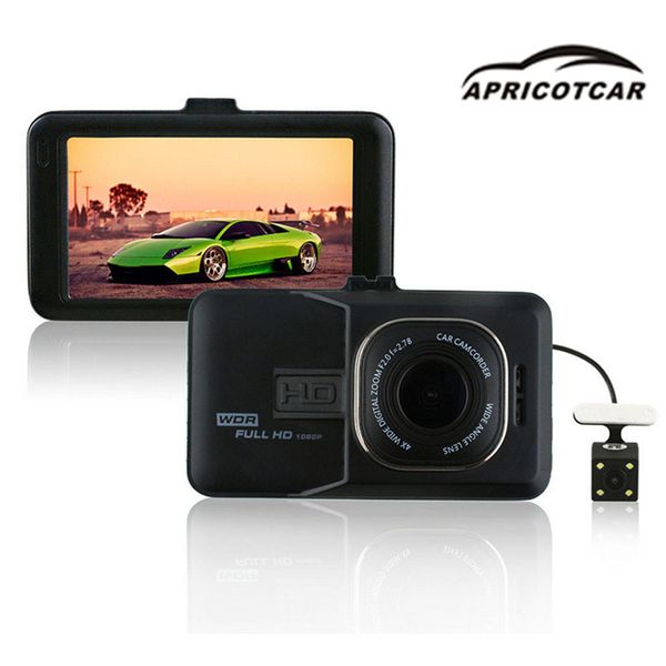 

3.0" car recorder lcd car dvr wide angle camera dash cam full hd 1080p g-sensor night vision camcorder dvr