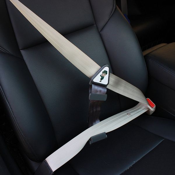 

child-specific seat belt holder
