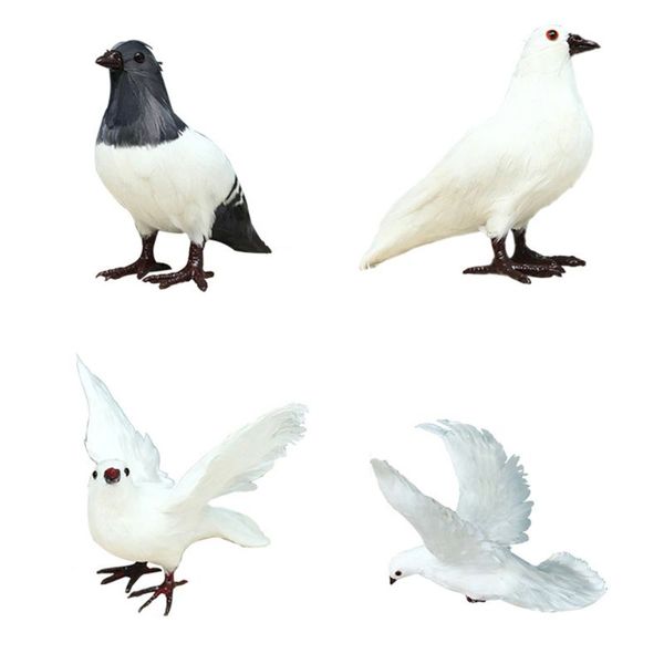 

white pigeon wedding decoration simulation white pigeon home living room decorat 72xf