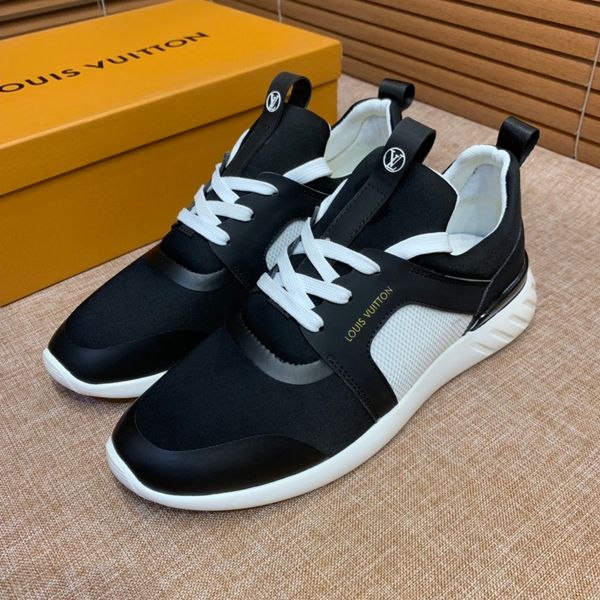 

fast delivery new style high-end luxury men's casual basketball sneakers jogging shoes triple fashion men's brand platform men&#03, Black