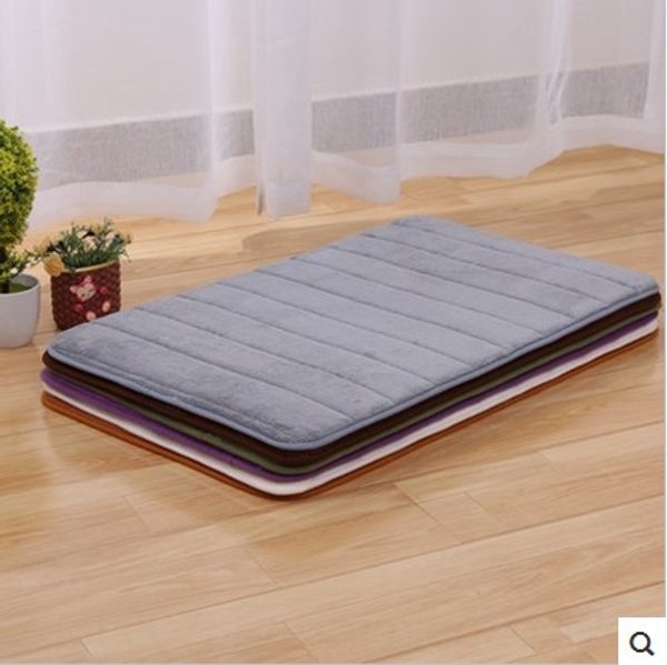 

memory cotton multicolor door entry mat bath carpet bath bathroom living room floor mat carpet