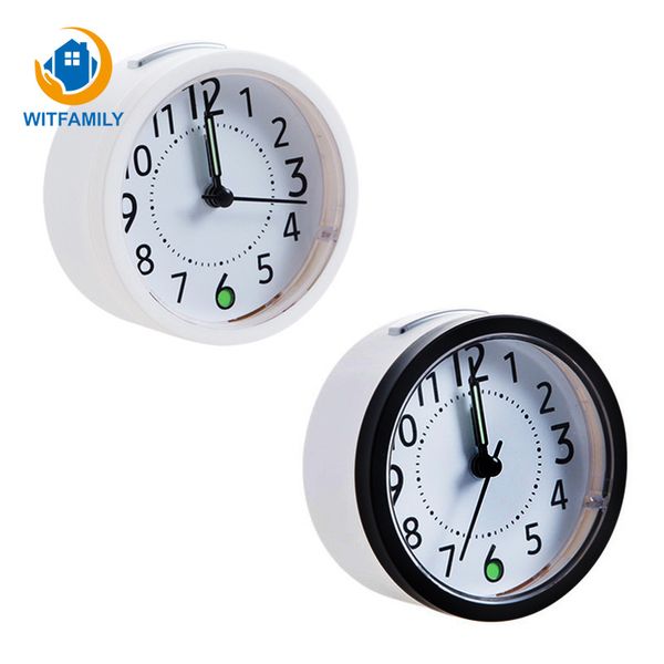 

student dormitory bedside alarm clock luminous mute clock bedroom household simple timing small table
