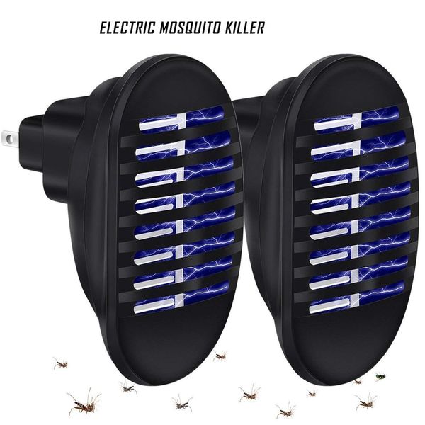 controllo dei parassiti Zapper elettrico per insetti Trappola elettronica portatile per zanzare per interni Luce UV Insetto Adatto 110 V L'illuminazione ultravioletta tenta le zanzare Direttamente dalla Cina