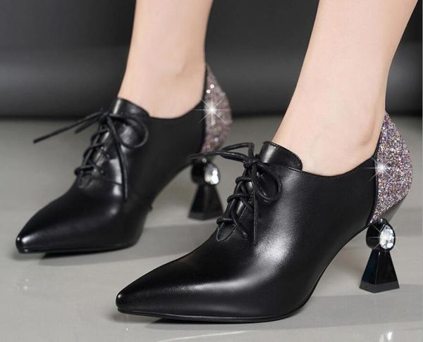 

high women cansual black shoes comfort women pumps party shoes heels breathable spring autumn concise fashion