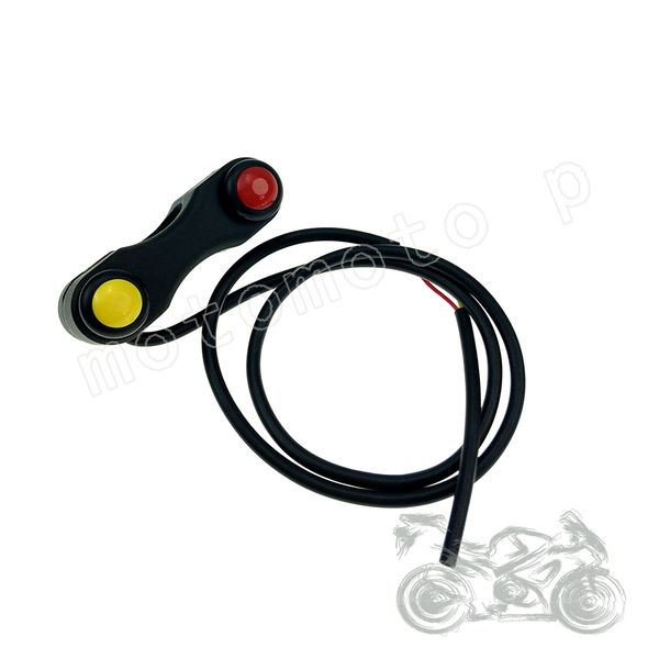 

universal 2 button motorcycle switch race bikes array switch 22mm handlebar mount switches assembly mct2713