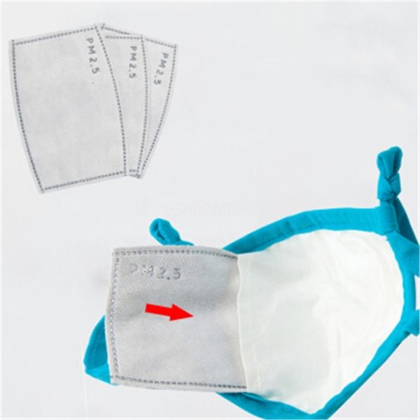 

dhl ship replaceable 5 ply face mask pm2.5 with activated carbon filter pad for dust pm 2.5 s air mask