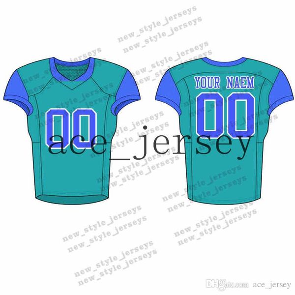 

87Men 2019 Youth Football Jerseys Army Green Wine Red Embroidery Logos Stitched Custom Any name Any number Jerseys