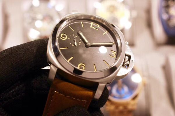 

Low price ale brand automatic movement men watch gla back grey dial leather band male clock montre homme