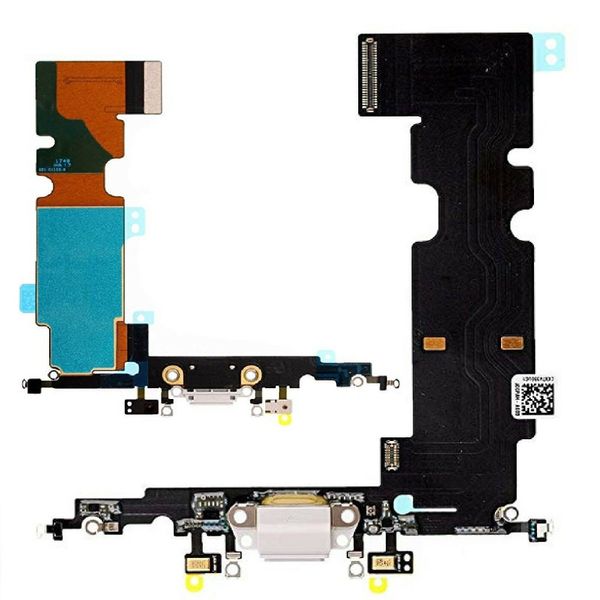 New Carregador de carregamento porta USB de substituição conector dock para o iPhone 8 Headphone Áudio Jack Cabo Flex