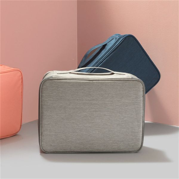 

portable briefcase for document bag women men's bag for documents new travel business file paper storage documents organizer