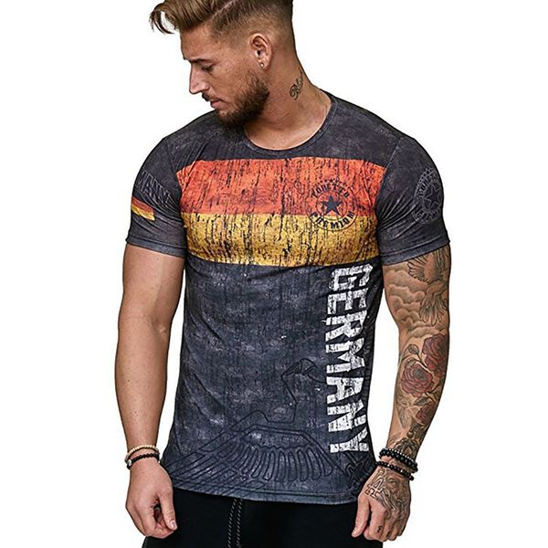 

brand mens short sleeve t shirt bodybuilding fitness clothing joggingrunning compression shirt sporting tight, White;black